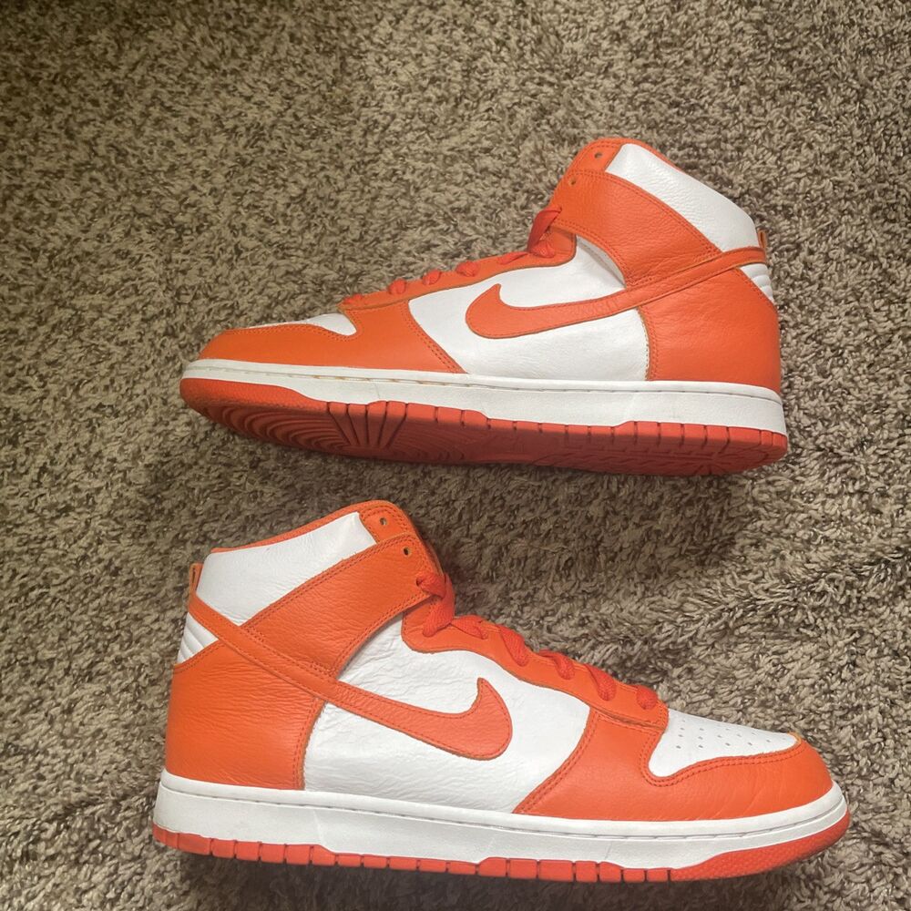 Nike Dunk Syracuse 2016 US Size 13 Men’s authentic 850477101 Orange/white